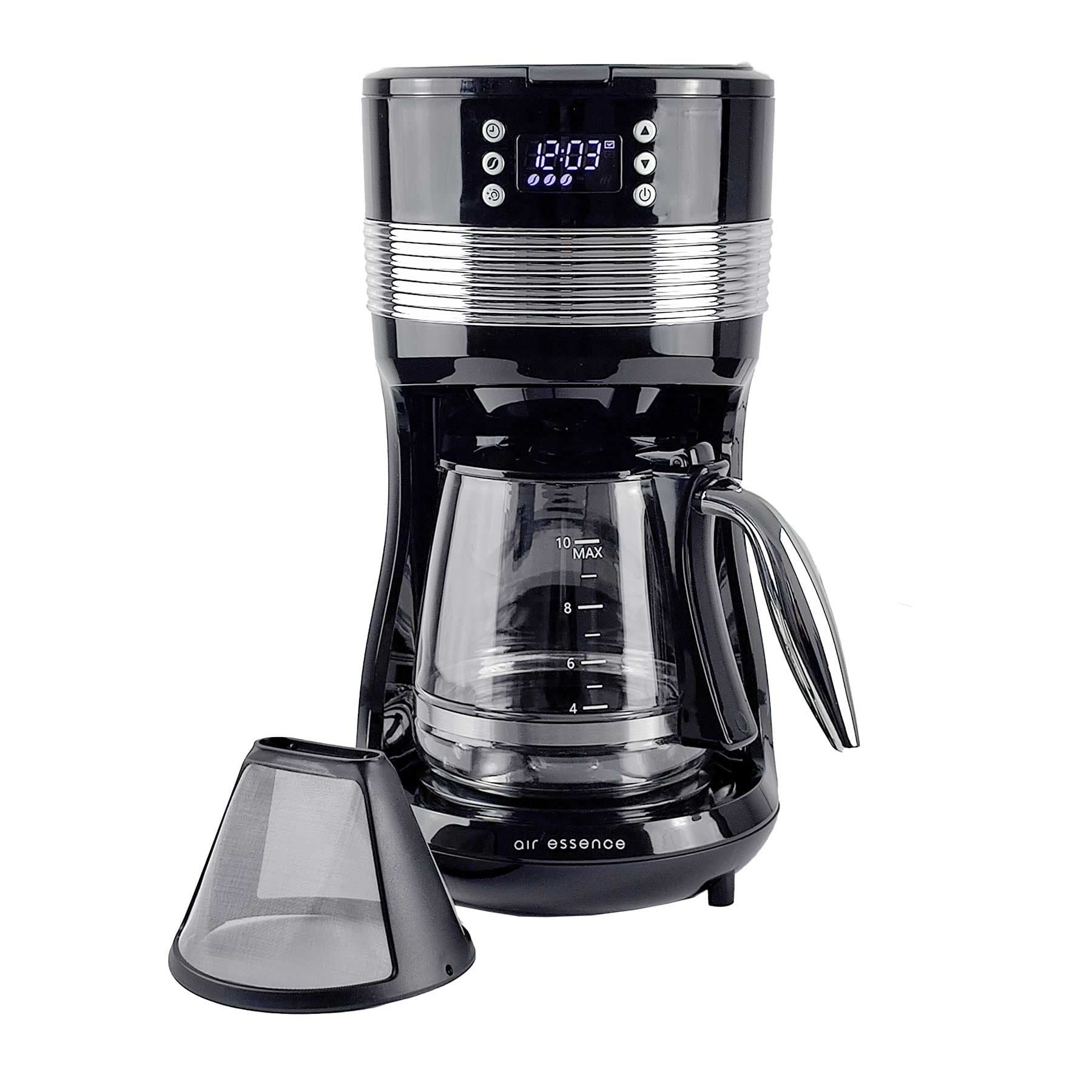 Крапельна кавоварка Aroma Overflow, 1,4 л, чорний