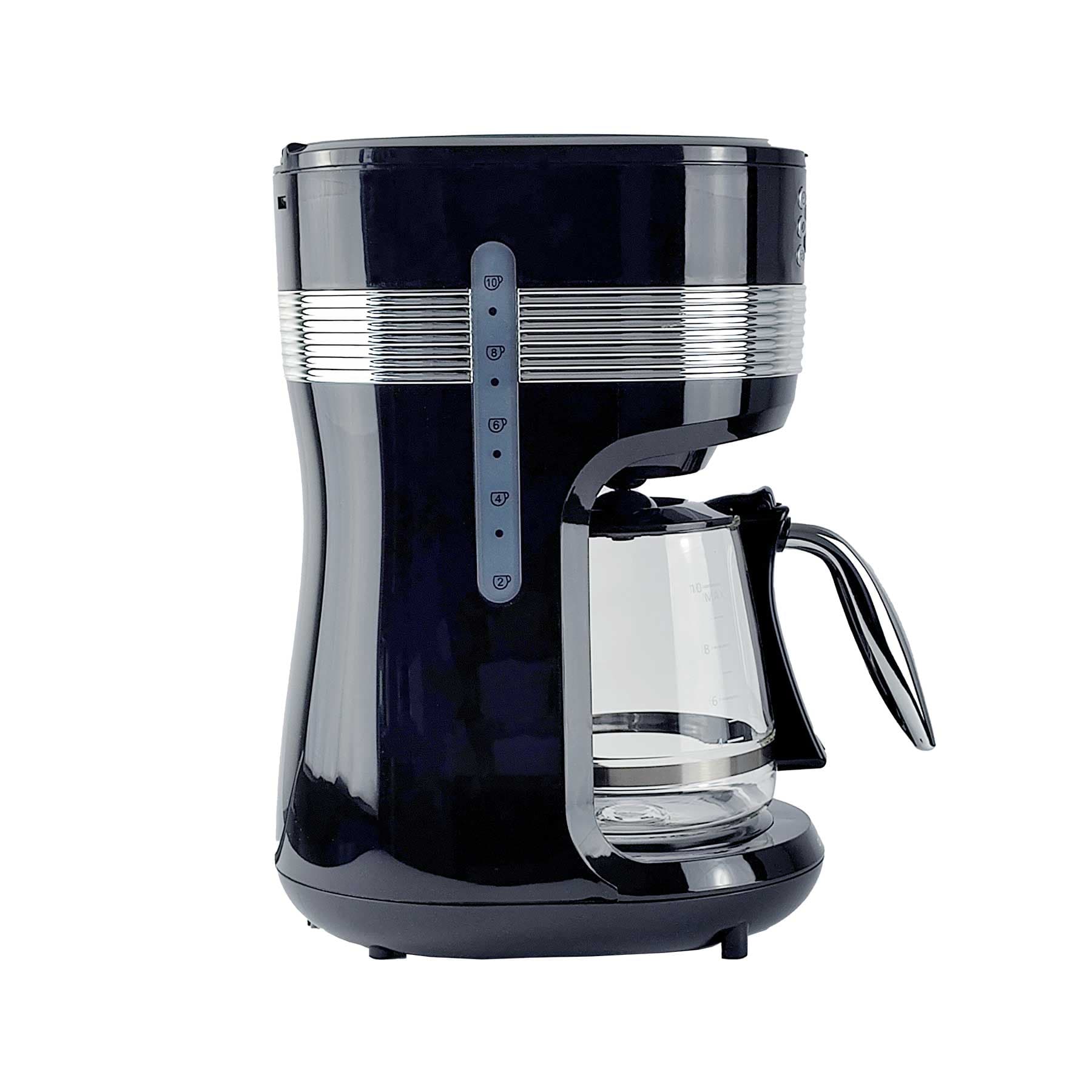 Крапельна кавоварка Aroma Overflow, 1,4 л, чорний