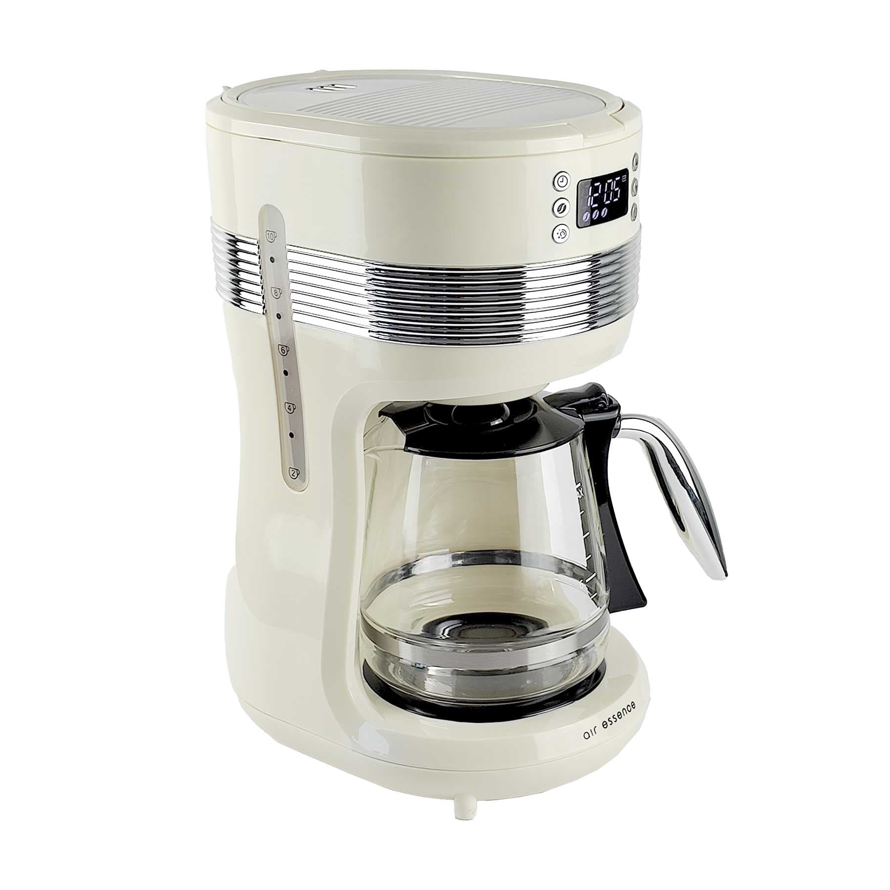 Крапельна кавоварка Aroma Overflow, 1,4 л, кремовий