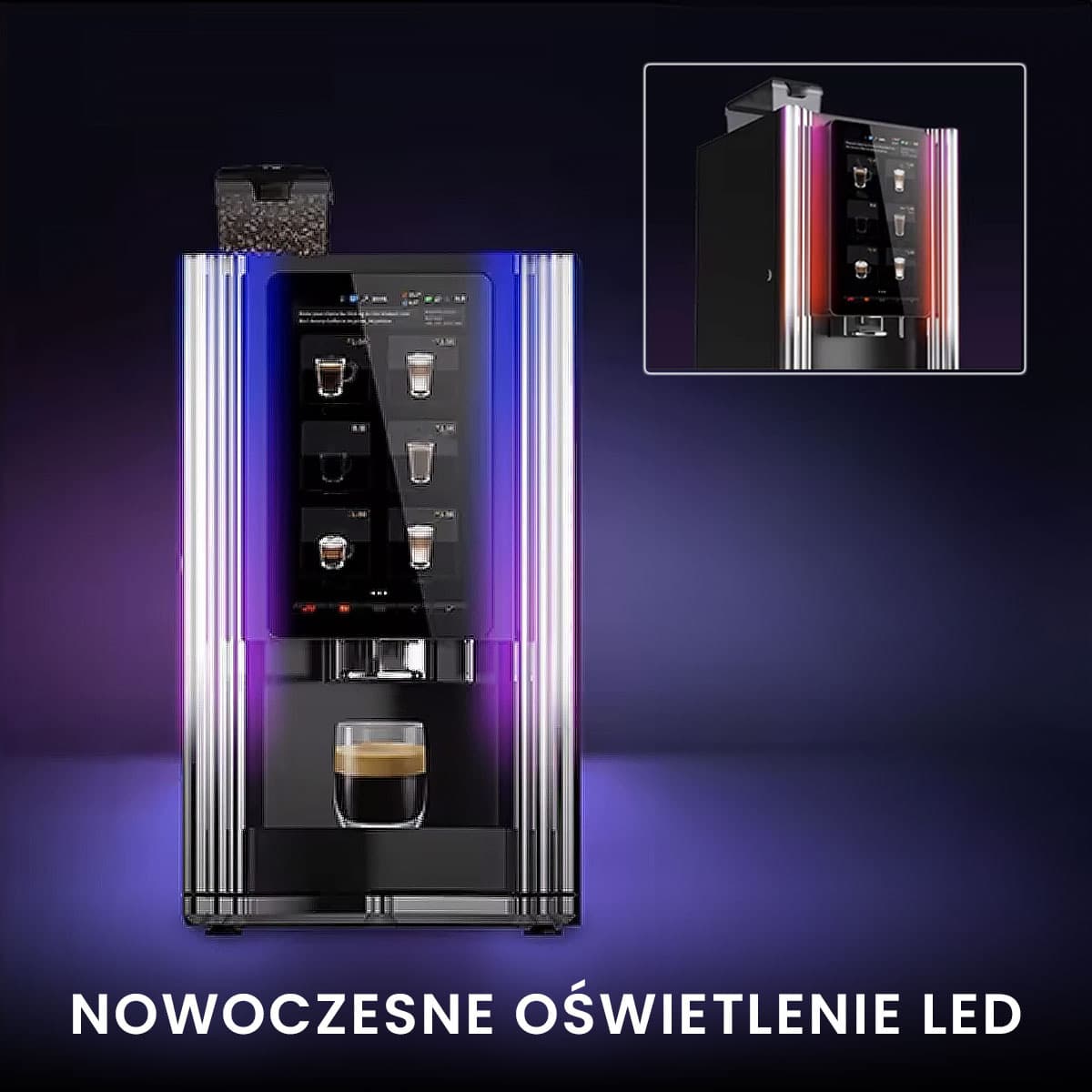Професійна кавомашина-автомат Cafe Master, 20 бар