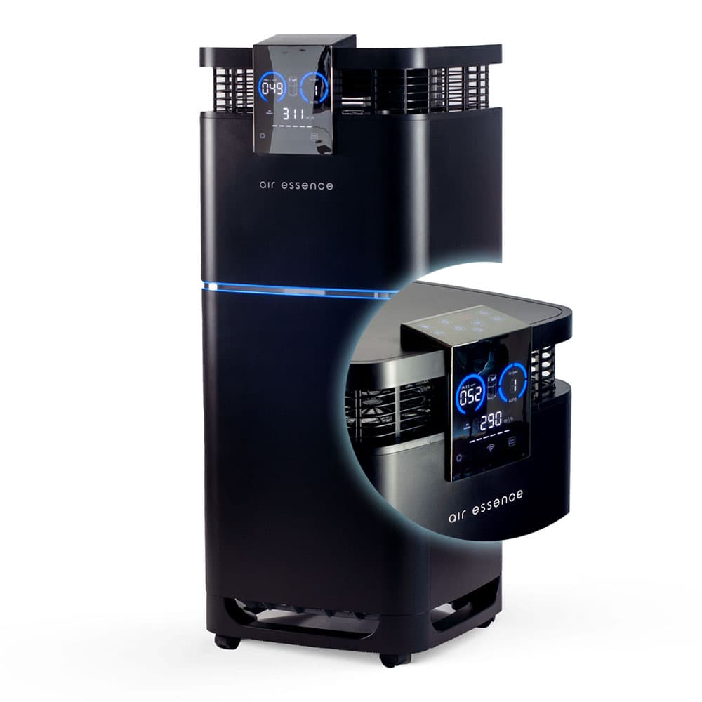Очищувач повітря зі зволоженням Cyclone Black Max, 150–170 м²