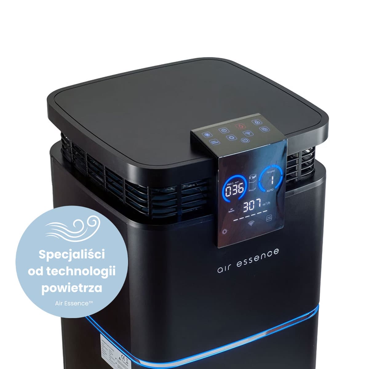 Очищувач повітря зі зволоженням Cyclone Black Max, 150–170 м²