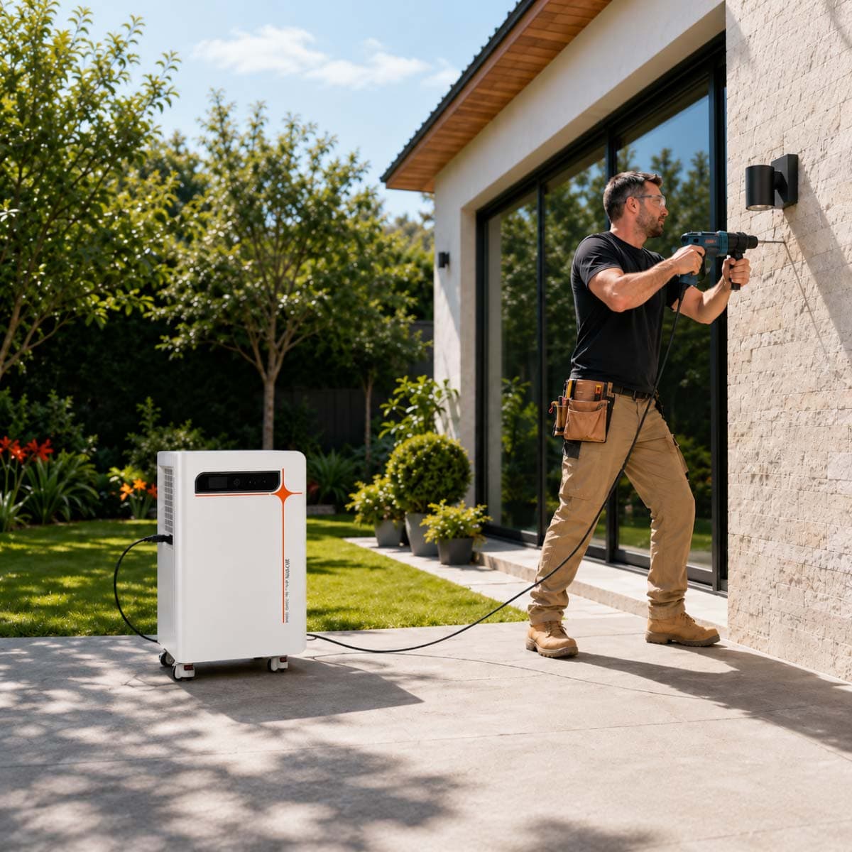 Модульна зарядна станція EcoCharge C1, 5 кВт·год
