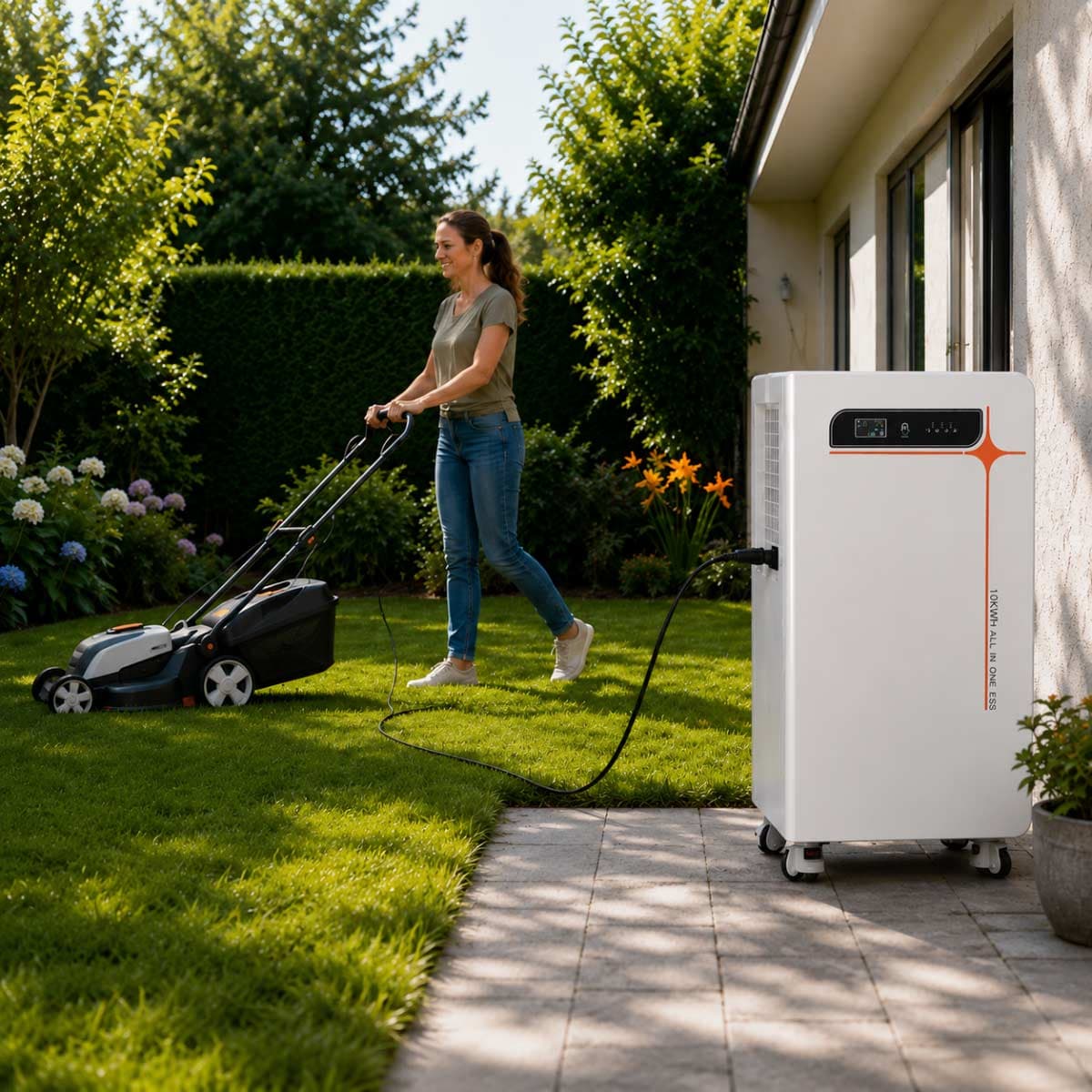 Модульна зарядна станція EcoCharge C2, 10 кВт·год