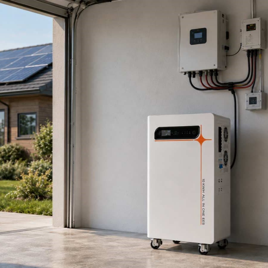 Модульна зарядна станція EcoCharge C2, 10 кВт·год