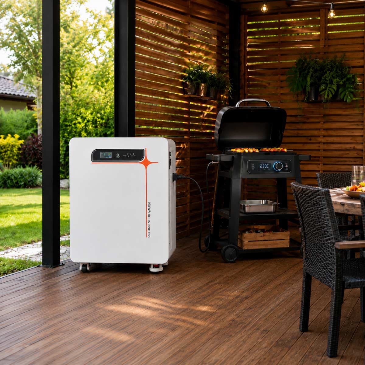 Модульна зарядна станція EcoCharge C3, 15 кВт·год