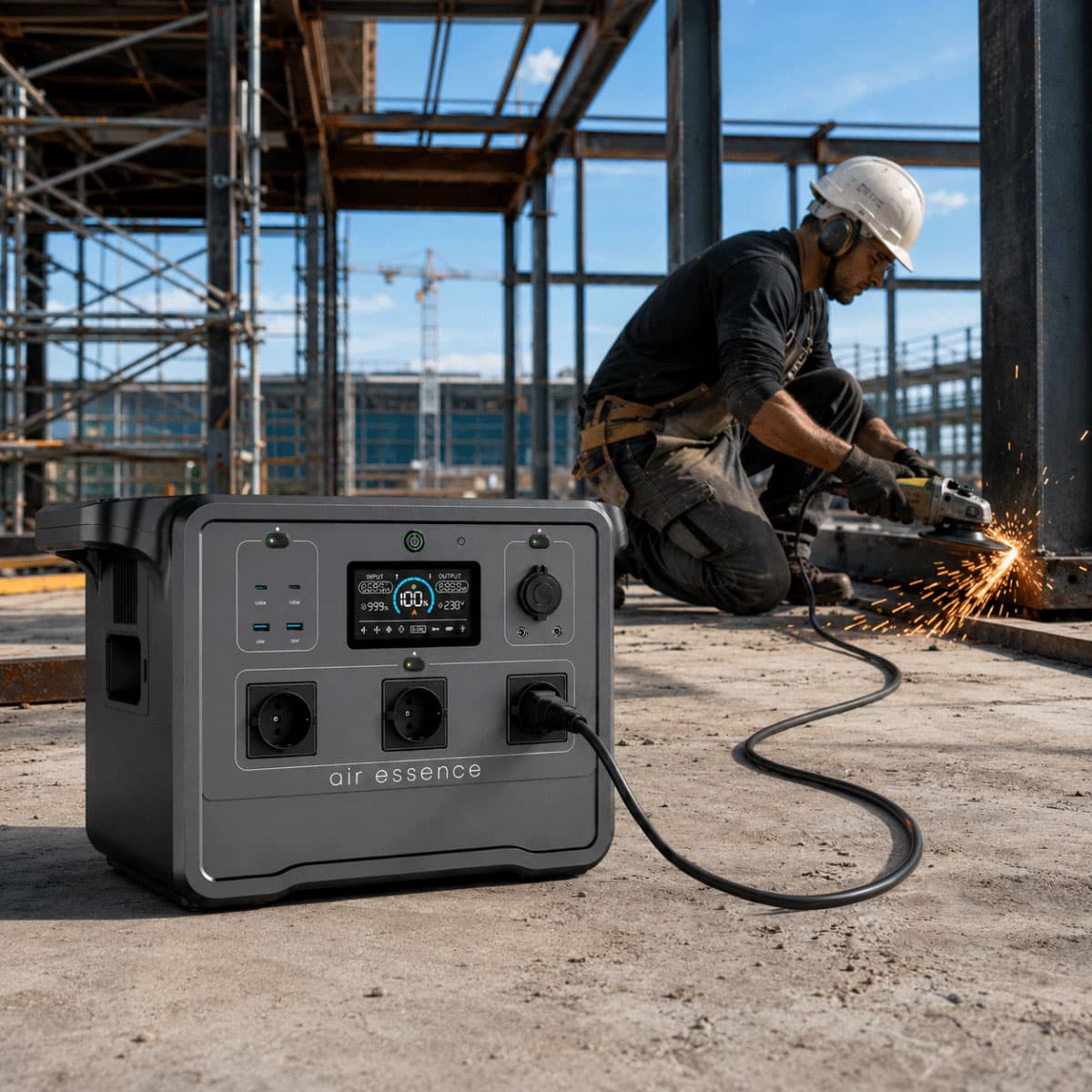 Портативна зарядна станція EcoCharge P2400 / P3000, 2,6 кВт·год