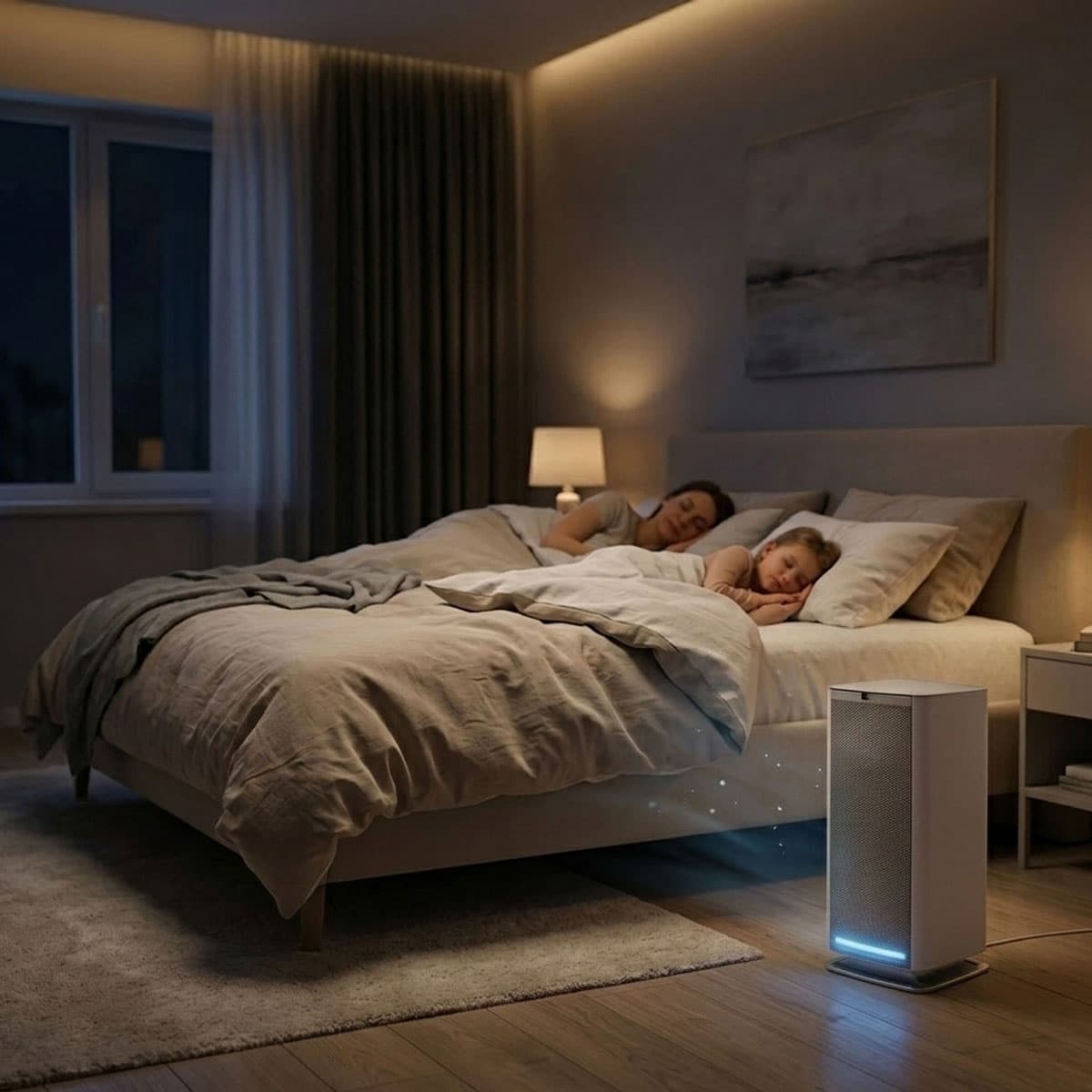 Графеновий очищувач повітря ESP Cyclone Eco, 45 м²