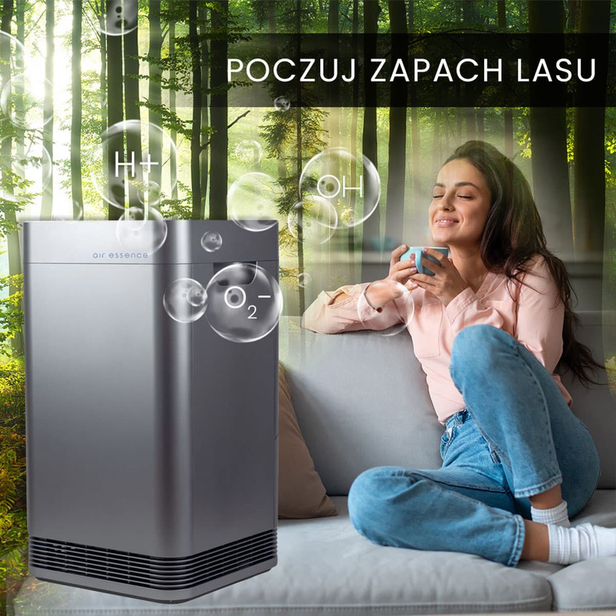 Графеновий очищувач повітря Plasma ESP PRO, 100 м²