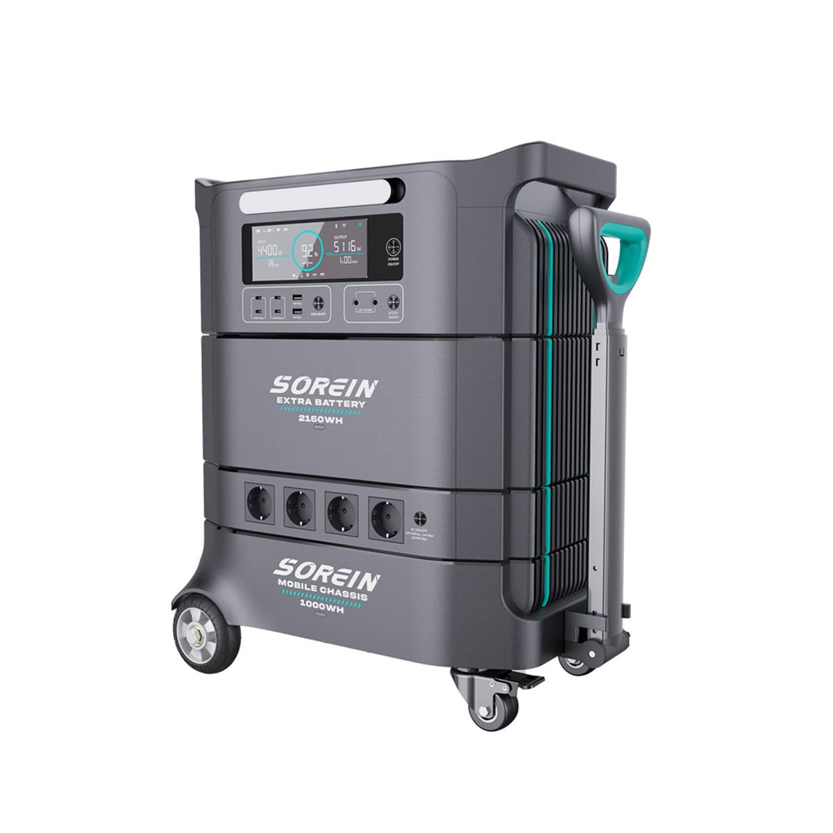 Модульна зарядна станція Sorein A4 EcoCharge, 4,23 кВт·год