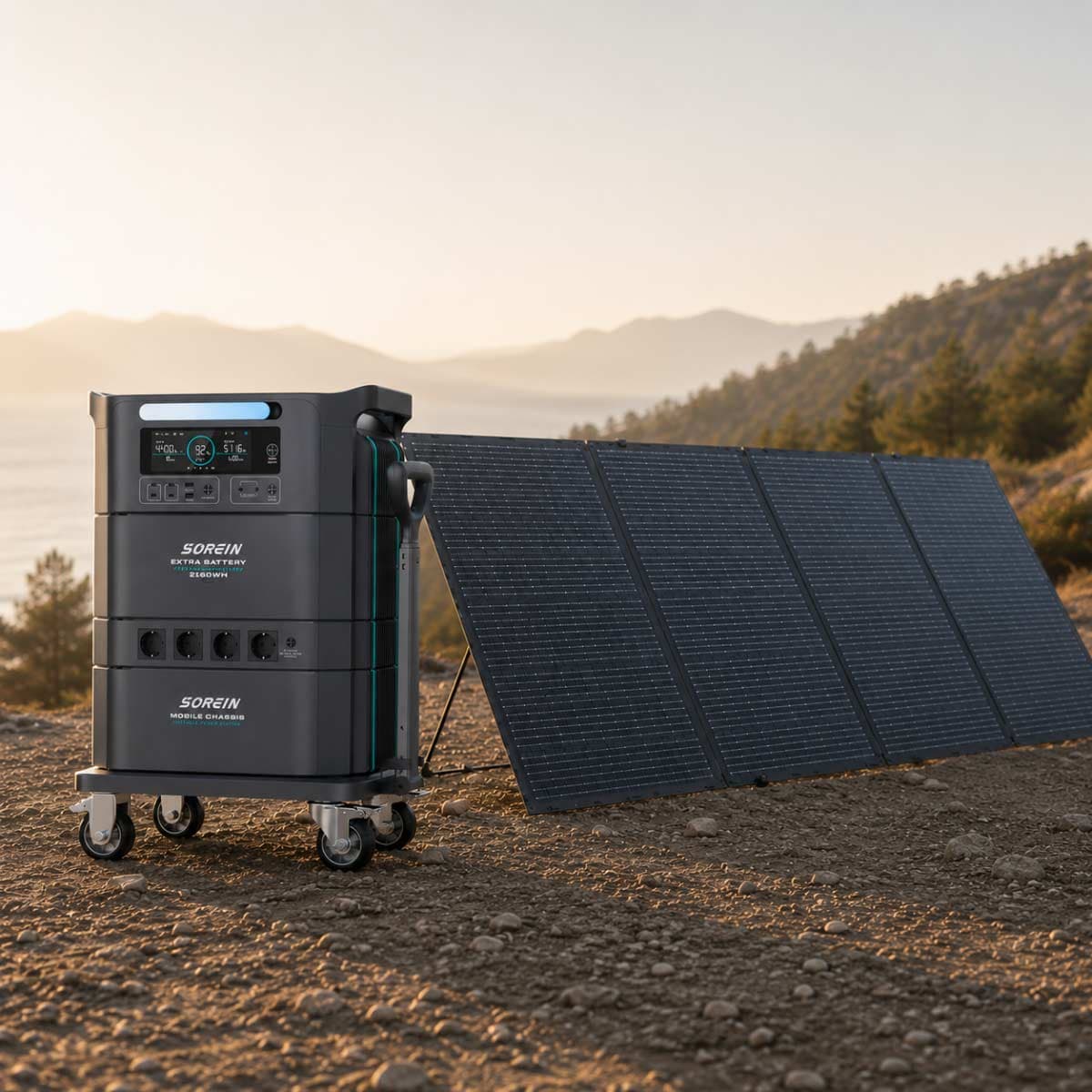 Сонячна панель Sorein Energy, 450 Вт