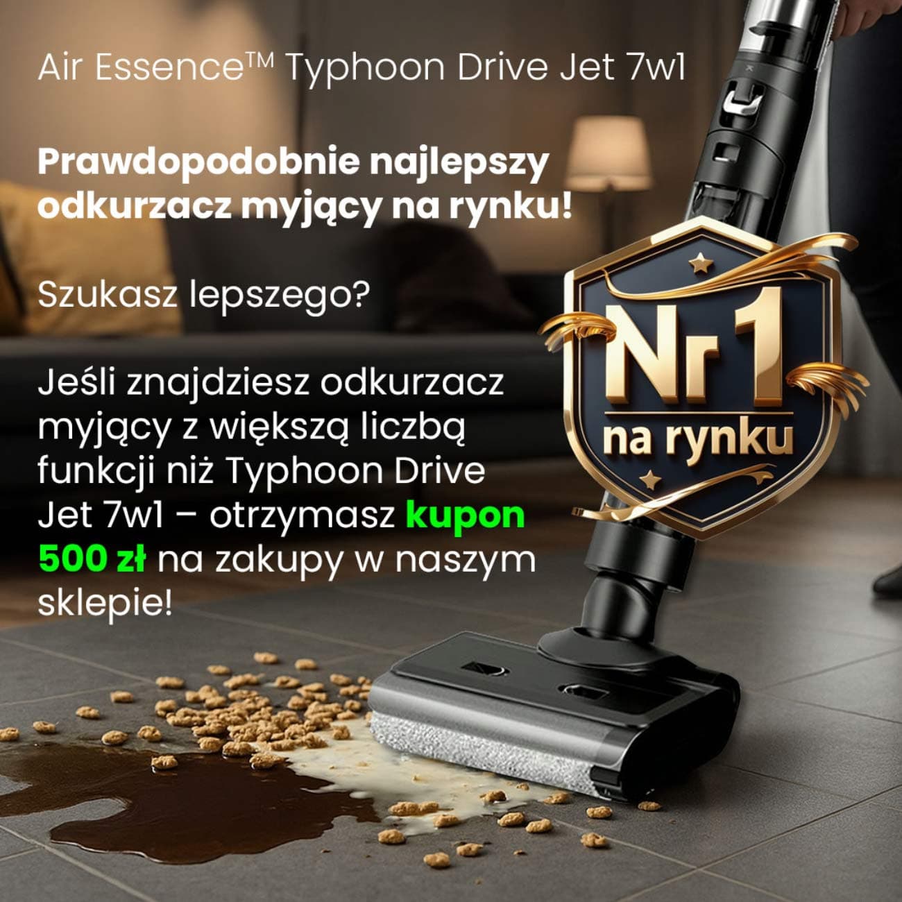 Бездротовий мийний пилосос Typhoon Drive Jet, 150 аеро-Вт